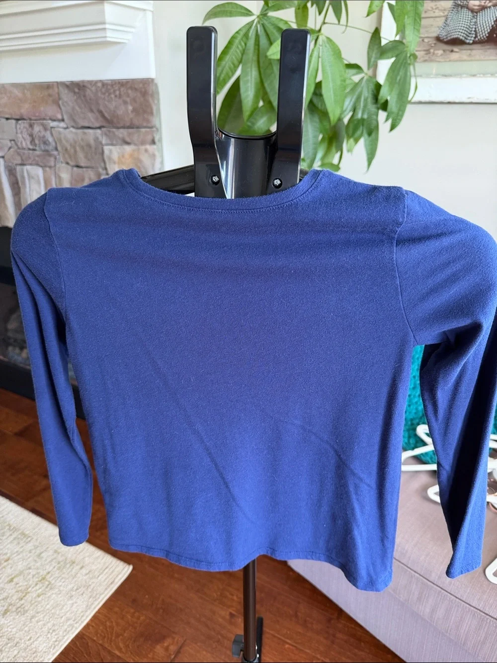 The Children's Place Navy Long-Sleeve Tee with Colorful Gaming Heart